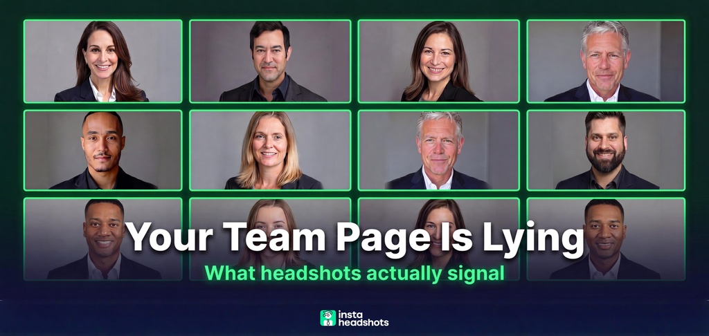 Corporate Headshots Are a Signaling System, Not a Checkbox