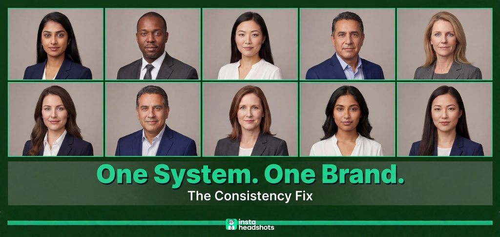 Corporate Headshots: The Consistency System That Actually Matters