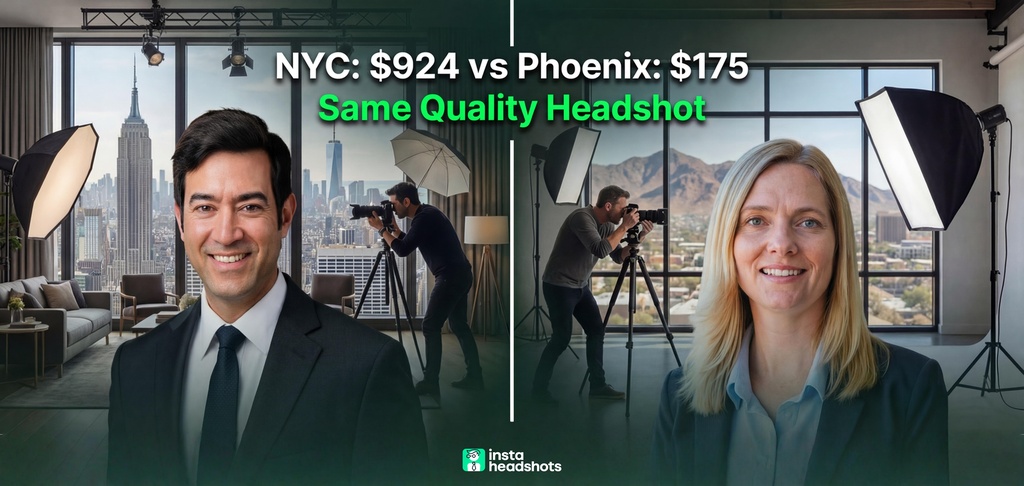 The Cost of Professional Headshots in US: A City-by-City Breakdown for 2026