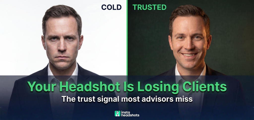 Financial Advisor Headshots: The Trust Signal Most Advisors Get Wrong