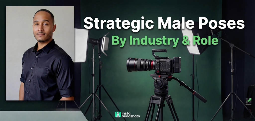 Male Poses for Headshots: A Strategic Guide by Industry and Role